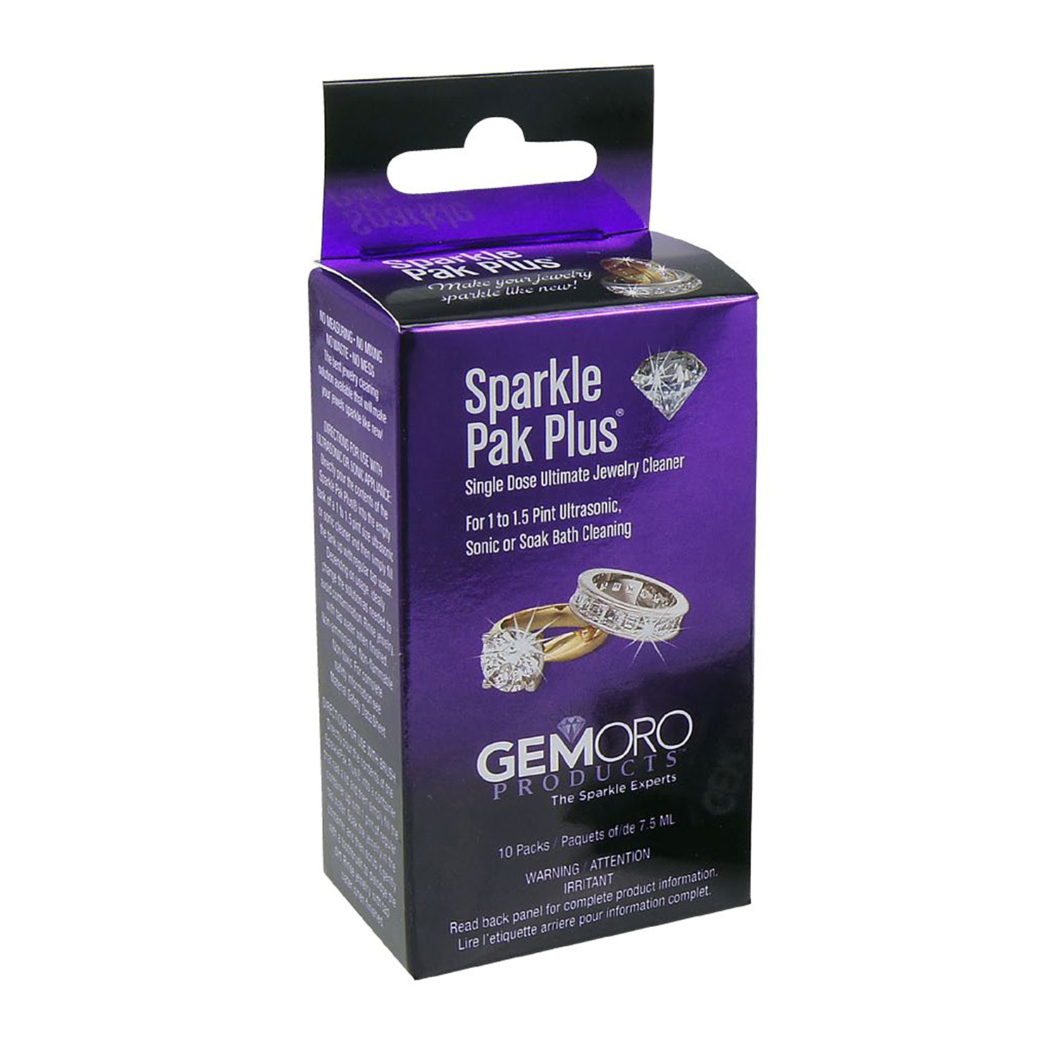 Gemoro Sparkle Pak Plus Jewelry Cleaner