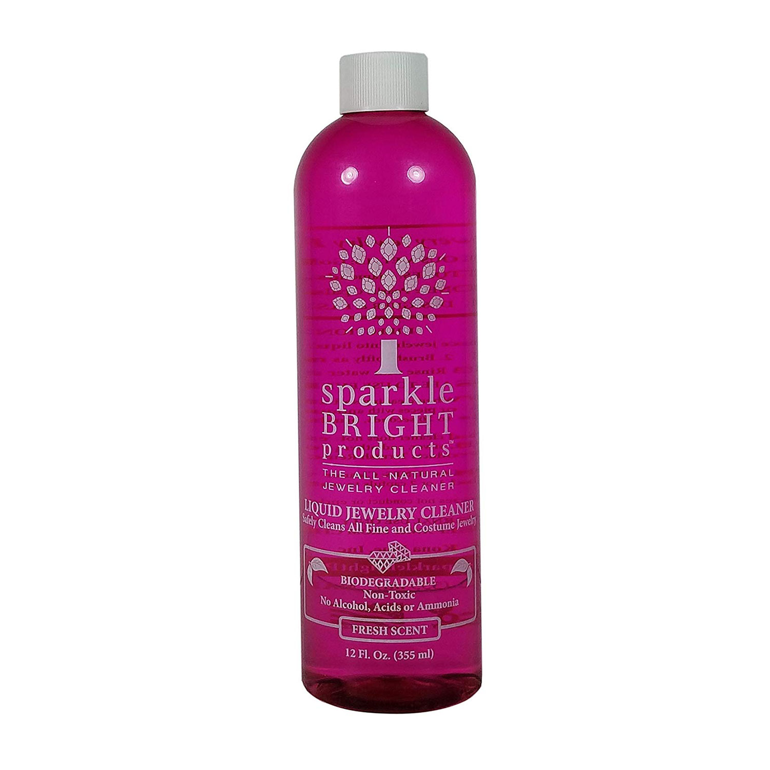 Sparkle Bright All-Natural Jewelry Cleaner Solution